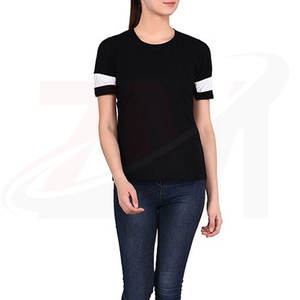Camisetas Casuales para Mujer a Precio Razonable, Ecológicas, 100% Algodón, Transpirables, de Secado Rápido, la Mejor Calidad, Hechas en Pakistán - Product Image 5