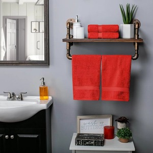 Toallas de Mano y Cara de Algodón 100% de Alta Calidad, Tejido de Rizo, Color Sólido, Antimicrobianas y Refrescantes para Uso Doméstico, Marca Privada, Venta al por Mayor - Product Image 2