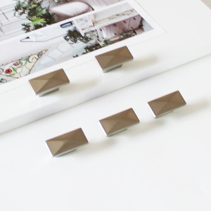 Tirador de perilla de armario de aleación de Zinc rectangular minimalista para dormitorio, armario, cocina, muebles de baño para sala de estar y comedor - Product Image 1