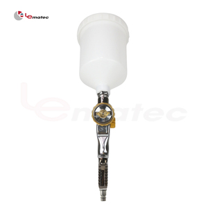 Pistolet de pulvérisation HVLP à alimentation par gravité Lematec 600 cc, buse de 1,3 mm pour l'automobile et le travail du bois - Product Image 6