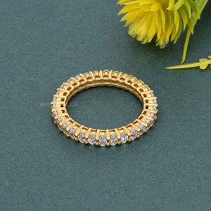 ที่ได้รับการรับรองจาก VVS เพชรที่ปลูกในห้องปฏิบัติการรูปไข่14K แหวนแต่งงานทองคำแท้เครื่องประดับหรูหราระดับไฮเอนด์สำหรับผู้หญิง - Product Image 6