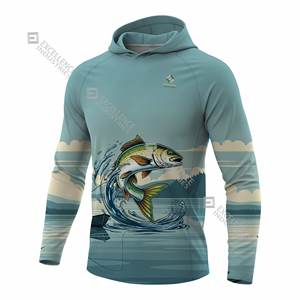 Camisa de pesca de rendimiento de manga larga para hombre Nuevo diseño Tallas grandes Venta al por mayor Sublimación Poliéster en blanco con características de protección - Product Image 1