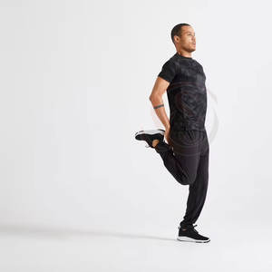 Camisetas de Verano para Hombre al por Mayor, Cuello Redondo, Seda/Algodón, Transpirables, Sublimadas, Personalizadas, para Gimnasio, Ajuste Regular - Product Image 3