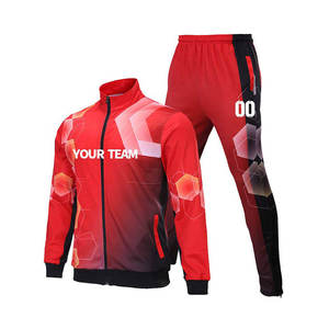 Conjunto Deportivo Unisex Tms Rg T39, Chaqueta y Pantalón con Cierre Completo, Poliéster y Algodón, Resistente al Agua, Secado Rápido, Ropa Deportiva para Adultos - Product Image 6