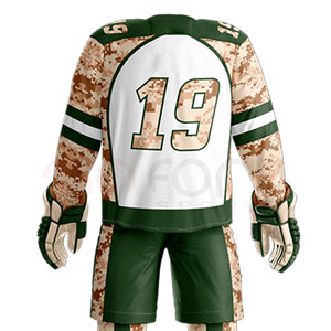 Uniforme de Hockey sobre Hielo Personalizado Profesional 2025 al por Mayor, Servicio OEM, Alta Calidad, 100% Poliéster, Ligero, Mangas Largas - Product Image 6