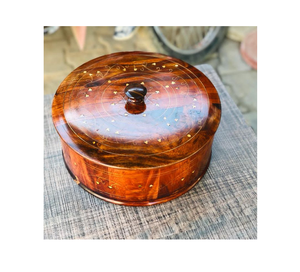 Casserole en bois de qualité supérieure Chauffe-plats pour hôtel Gulf Wedding Party Servant Utilisation Casserole en bois Pot - Product Image 4