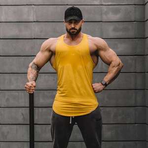 Custom Logo Tank Tops Wholesale Gym Tank Top Men Camo <b>Stringer</b> <b>Vest</b> Tank Top Men Custom Mens Running Singlet - Product Image 6