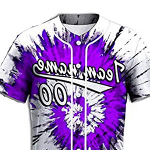 Camisetas de béisbol y softbol de alta calidad para todos los equipos, camisetas de sublimación al por mayor, camiseta de béisbol de talla grande, cuello en V, manga corta - Product Image 5