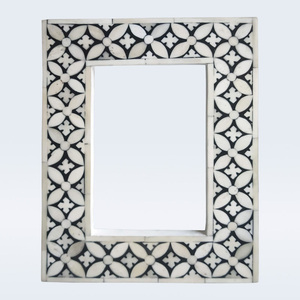 Marco de Fotos con Incrustaciones de Hueso, el Más Vendido, con Marco de Lujo Hecho a Mano, Acabado Duradero, Adecuado para Regalos y Proyectos de Decoración de Interiores - Product Image 1