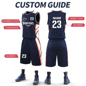 Camisetas de uniforme de baloncesto Reversible para hombre, ropa de alta calidad con Logo de EE. UU., venta al por mayor, barata, 100% - Product Image 3