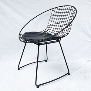 Silla de Jardín HARRY con Respaldo de Hierro, Estilo Industrial GCF090, Silla CONE - Product Image 3