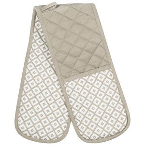 Guantes de silicona antideslizantes para horno, resistentes al calor Manoplas de algodón con estampado a cuadros, 2 uds. - Product Image 1