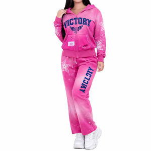 ชุดฮู้ดดี้สไตล์วินเทจแบบซิปเต็มตัว ผ้าหนา 500 กรัม ลุคสตรีทแวร์ ล้างสีแบบแอซิดวอช พร้อมกางเกงจ็อกเกอร์เข้าชุด - Product Image 2