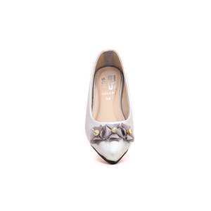 Zapatos casuales plateados para niñas - Product Image 1