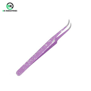 Pinces à cils courbées pour une isolation facile des cils, pinces à cils de haute précision pour les extensions de cils en volume - Product Image 5