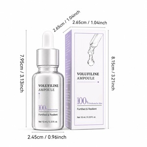 Ampoule VOLUFILINE 10ml, sérum aux peptides, soin anti-âge du visage, traitement fortifiant pour une peau résistante, pour femmes - Product Image 1