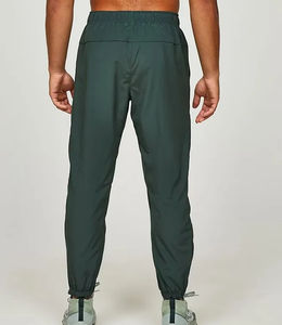 ชุดวอร์มเสื้อแจ็กเก็ตใส่วิ่งสำหรับผู้ชายชุดวอร์มผ้าโพลีเอสเตอร์สีทึบแบบไม่พิมพ์ลายออกแบบได้ตามที่ต้องการ - Product Image 5