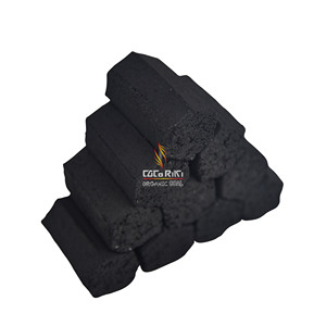 Briquettes de charbon de bois de coquille de noix de coco biologique de qualité supérieure - Product Image 1