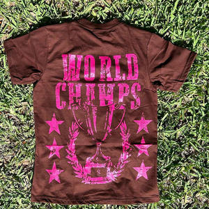 Camiseta de hombre con estampado de algodón 100% personalizado de alta calidad, camisetas de talla grande, camisetas tejidas gráficas para hombre - Product Image 3