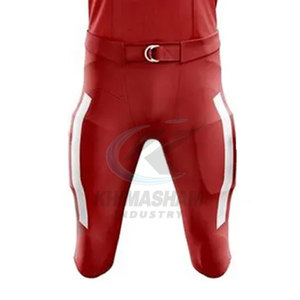 Uniforme de Fútbol Americano Transpirable de Poliéster Duradero con Logotipo Personalizado, Tela y Color Personalizados de Alta Calidad - Product Image 4