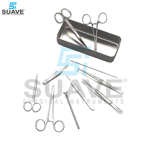 Multi Functional Surgical Dressing <b>Kit</b> Bandage <b>Suture</b> Scissor Forceps Tray Set Use For Surgery By SUAVE SURGICAL INSTRUMENTS - Product Image 3