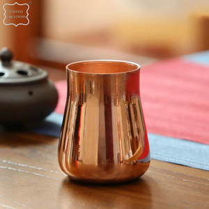Copper Plan Vasos de vidrio de cobre puro Copas de cobre para beneficios de salud Ayurveda - Product Image 4