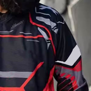 เสื้อเพนท์บอลโพลีเอสเตอร์แบบใส่ได้ทั้งชายและหญิงเสื้อยืดพิมพ์ลายแบบกลับด้านได้น้ำหนักเบาดีไซน์ดีที่สุดสำหรับชุดกีฬาพิมพ์แบบระเหิด - Product Image 6