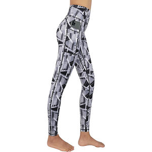 กางเกงเลคกิ้งรัดรูปเล่นกีฬาสำหรับผู้หญิง,อุปกรณ์ฟิตเนส - Product Image 5