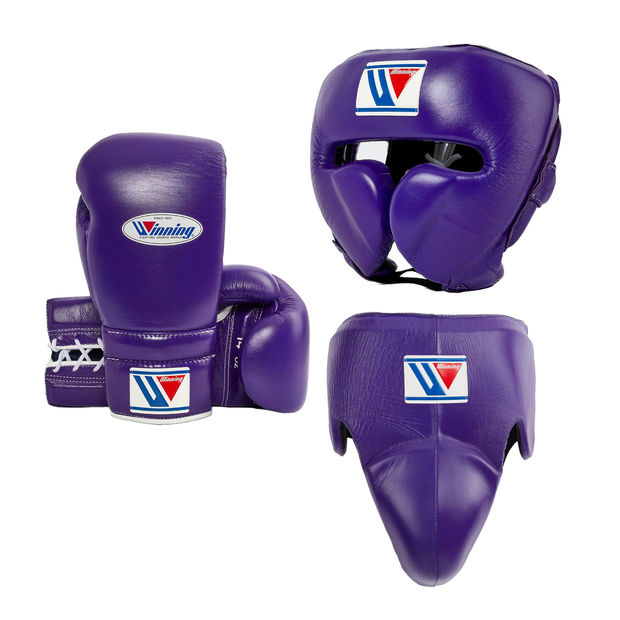 Luvas de boxe roxas VEVOR - Equipamento de treinamento de alta qualidade, image size:2000x2000