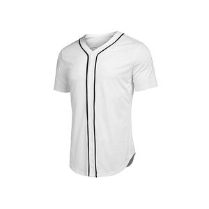 Custom Your Own Jersey Baseball Jersey with Your Own Logo Embroidered Sublimation Printing Full <b>Buttons</b> Baseball Wear - Product Image 3