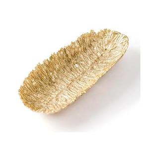 Decorative High Quality Metal Bowl Kitchen Accessories Gold Color Finished <b>Plates</b> <b>Sets</b> Dinnerware for Home Hotel - Product Image 1