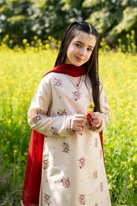 Lehenga Choli pour filles pakistanaises, vêtements de fête, tissu acrylique brodé, sans plis, pour les mariages et les fêtes d'anniversaire - Product Image 3