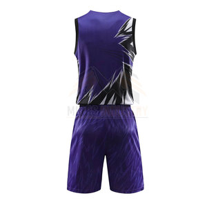 2023 maillot de basket-ball pour hommes Logo personnalisé respirant léger taille XL dernière conception uniforme décontracté élégant vêtements d'équipe pour adultes - Product Image 2