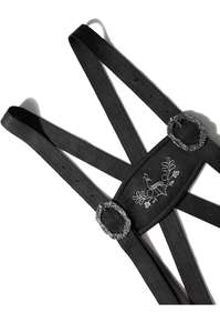 Shemax Trachten Shorts pour hommes Lederhosen Shaded Grey OEM Custom New Bavarian Oktoberfest Lederhosen - Product Image 4