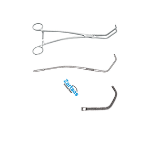 คีมหลอดเลือด satinsky ทำจากสเตนเลสขนาด25ซม./10" - Product Image 2