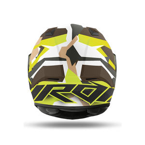 Casque intégral AIROH avec double visière miroir pour motos et vélos, taille XL, état neuf - Product Image 3