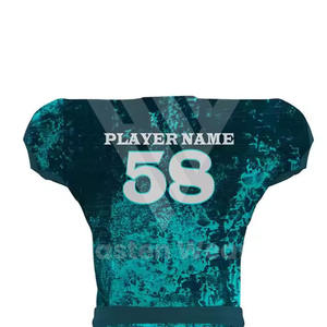 Nuevo diseño de impresión por sublimación, transpirable, de secado rápido, antibacteriano, uniformes de fútbol americano, equipo de fútbol, precio barato - Product Image 5