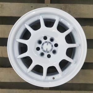Tiptop <span class=keywords><strong>15</strong></span> pulgadas neumáticos de rueda de aleación del mercado de accesorios 35Mm Offset <span class=keywords><strong>4X100</strong></span> 8X100/114,3 15X7.0J <span class=keywords><strong>llantas</strong></span> con labio de máquina negro - Product Image 3