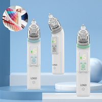 Aspirateur nasal électrique pour bébé, pompe nasale personnalisée pour tout-petits, aspirateur de mucus rechargeable pour bébé, aspiration réglable, OEM