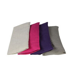 Masque pour les yeux en satin de coton personnalisé, masque pour les yeux en lin biologique, aromathérapie, soie multicolore, masque pour les yeux chauffant pour le sommeil et le yoga - Product Image 1