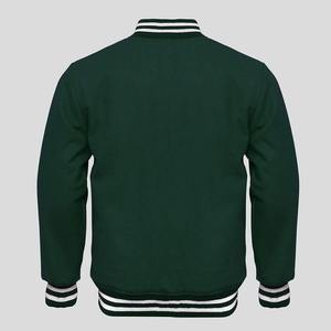 Personnalisé Chenille Patchwork Brodé Varsity Vestes Stand Collar College Baseball Style pour Hommes et Femmes Letterman Style - Product Image 6