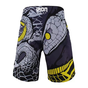 Premium Quality Durable Cotton <b>Men's</b> MMA Shorts Custom Logo Adult Size for Boxing Training Martial <b>Arts</b> Wear OEM Service - Product Image 3