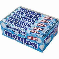 Grosir Mento-s murni putih Mint gula bebas permen karet 50 buah botol (Pak 6) - Product Image 2
