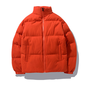 <b>Back</b> Stander Coller Puffer Jacket For Men With Your Logo <b>Drop</b> Shipping Plus Size Warm Colorful Bubble Coat Jacket - Product Image 5