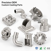 Pièces usinées sur mesure en acier inoxydable moulées par investissement, bloc de collecteur OEM, boîtier d'équipement de pompe, traitement de surface OEM CN/GUA