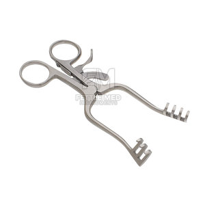 Stainless Steel Manual Surgical Instrument <strong>Balfour</strong> Self Retaining <strong>Abdominal</strong> <strong>Retractor</strong> with Deep Blades for General Surgery - Product Image 1