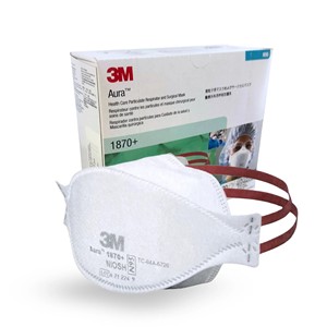 Masque respiratoire à particules 3M 1870 + offrant une protection contre le porteur contre certaines particules en suspension dans l'air - Product Image 1