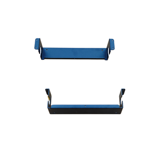 Support en acier fabriqué avec précision revêtement en poudre noire trous de montage percés pour la fabrication de tôles de boîtiers électriques - Product Image 2