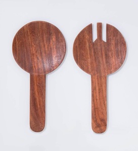 Nouvel ensemble de couverts en bois de conception fraîche pour hôtels et restaurants – Cuillères et couverts en bois pour ustensiles de cuisine - Product Image 1