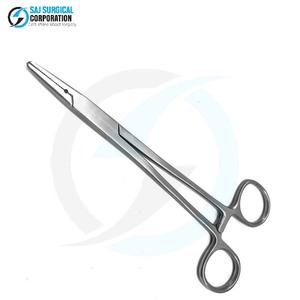 Porte-aiguille Lawrence en acier allemand Mâchoires à rainures croisées pour une stabilité maximale de l'aiguille pendant la suture chirurgicale complexe - Product Image 2